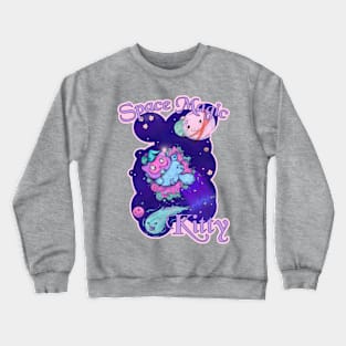 Space Magic Kitty Crewneck Sweatshirt